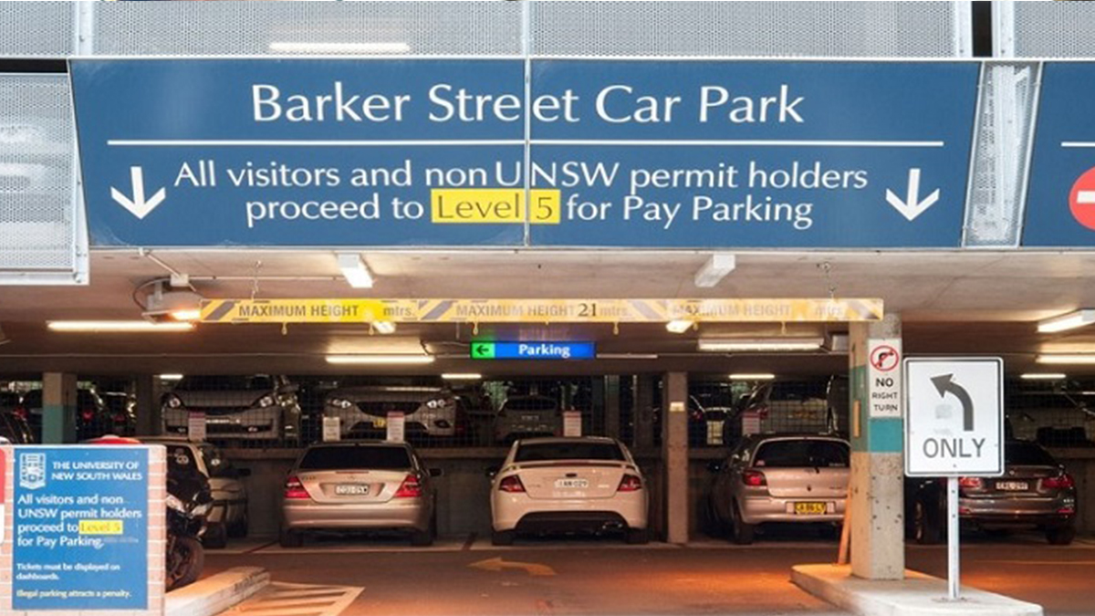 Important update on parking at UNSW Sydney